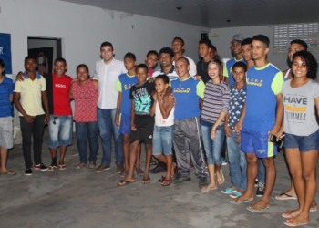 Coordenador visita Casa da Juventude de Monsenhor Gil