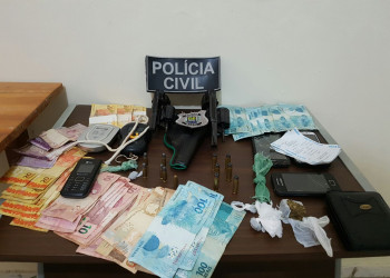 Operação em Joaquim Pires prende quatro pessoas por tráfico e posse de arma