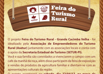 Cacimba Velha terá Feira de Turismo Rural