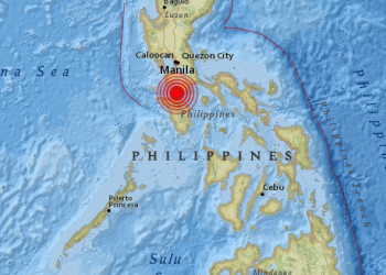 Forte terremoto atinge as Filipinas