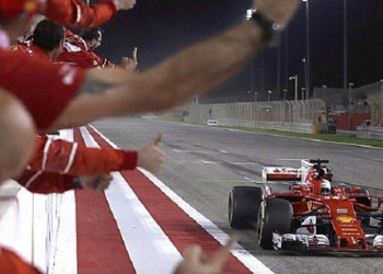 Vettel vence no Bahrein e se isola na liderança da Fórmula 1