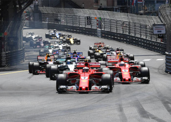 Vettel vence e Ferrari faz dobradinha em Mônaco