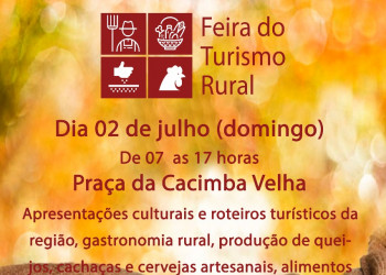 Feira de Turismo Rural da Cacimba Velha será neste domingo (2)