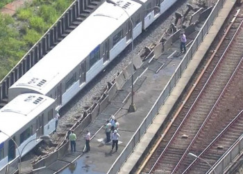 Estações da linha azul do metrô de SP voltam a operar 9h após acidente
