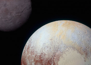 Nasa mostra em vídeo superfície de Plutão e de sua lua Charon