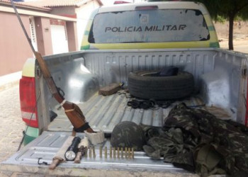 Polícia Militar prende caçador na zona rural de Pio IX