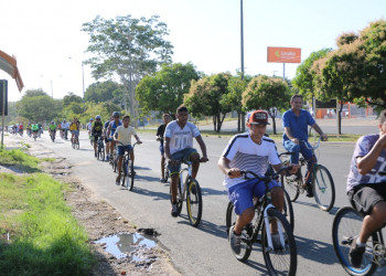 Passeio Ciclístico percorre 70 ruas recém asfaltadas de Teresina