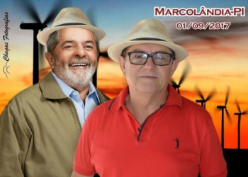 Prefeito Chico Pitu recepciona Lula e caravana em Marcolândia