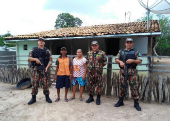 Patrulhamento Rural realiza rondas em localidades de Floriano