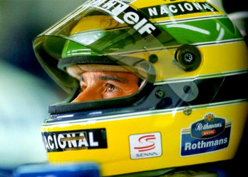 Capacete de Ayrton Senna é leiloado por R$ 645 mil