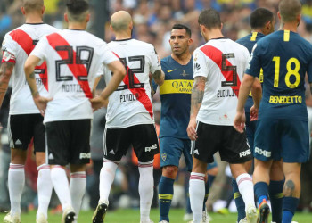Em grande clássico, River e Boca empatam na 1ª final da Libertadores