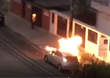 Homem ateia fogo em morador de rua após acusá-lo de roubo