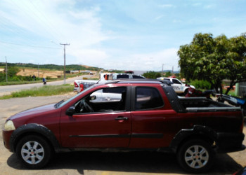 Força tática recupera carro roubado em Brasília, que transitava no Piauí