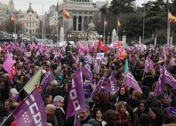 Manifestações em todo o mundo marcam o 'Dia Internacional da Mulher'