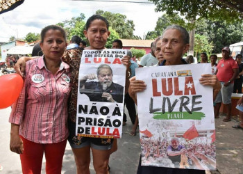 Moradores do Médio Parnaíba recebem a Caravana Lula Livre
