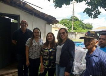 Campanha entrega arrecadações para vitimas das enchentes em José de Freitas