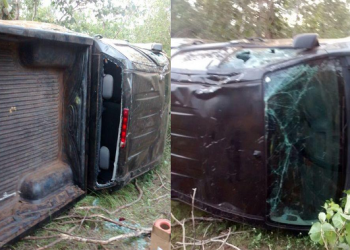 Vereador sofre acidente de carro na zona rural de Oeiras