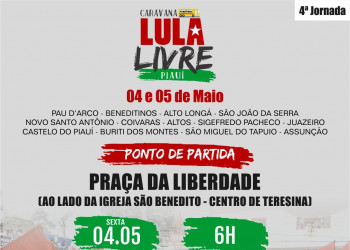 Caravana Lula Livre visita 13 municípios nesse final de semana