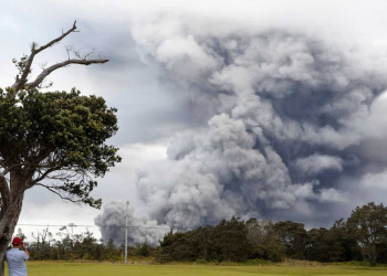 Havaí está em alerta de 'grande erupção vulcânica iminente'