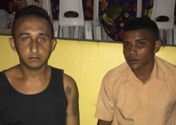 Dois presos após roubo em apartamento no Morada Nova