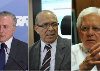 Polícia Federal pede prorrogação de inquérito contra Temer, Padilha e Franco