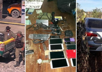 Cinco suspeitos do assalto ao carro forte em Jaicós são presos