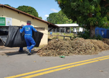 SDU Sudeste inicia limpeza do Parque de Exposições em Teresina