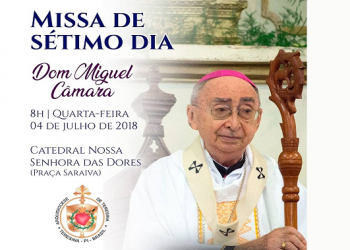 Missa de sétimo dia de Dom Miguel acontece nesta quarta-feira (4)