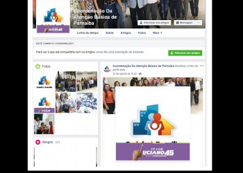 Página de prefeitura no Facebook faz campanha para Luciano Nunes