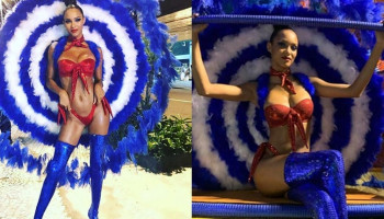 Piauiense Laís Ribeiro desfila como destaque na Portela