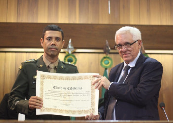 Coronel Alerrandro Leal Farias ganha cidadania piauiense