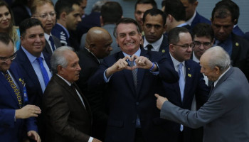 Bolsonaro prega a indicação de evangélico como ministro do STF