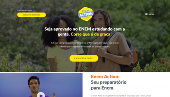 Plataforma online oferece preparação gratuita para o Enem