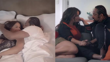 Vazam imagens de Viviane Araújo com Xande de Pilares na cama