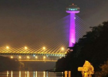 Ponte Estaiada ganha nova iluminação