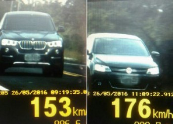 PRF flagra motorista dirigindo a 176 km/h em Campo Maior