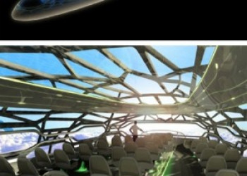Airbus aposta em avião transparente para 2050