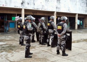 Força Nacional inicia atuação nos presídios do Piauí