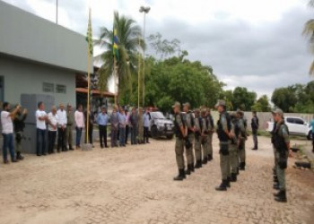 Polícia Militar inaugura base da Força Tática em Canto do Buriti