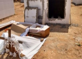 Sepultura é violada em cemitério no interior do Ceará