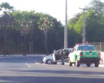 Acidente de trânsito na Avenida Marechal Castelo Branco em Teresina