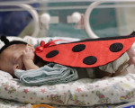 Bebês internados na UTI são fantasiados no Hospital Regional Tibério Nunes