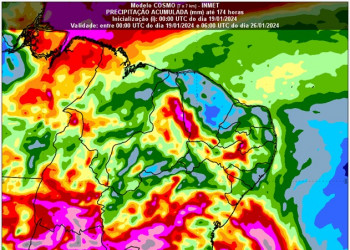 Meteorologia prevê chuvas e rajadas de ventos neste fim de semana no Piauí