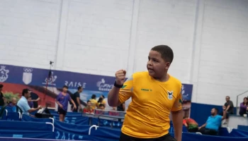 Piauiense brilha e faz Brasil conquistar a prata no Pan-Americano de Tênis de mesa Sub-13