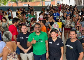 CUFA Piauí faz ação de Dia das Crianças em povoado na zona Sudeste de Teresina