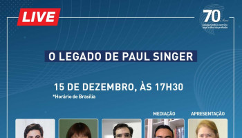 15 de dezembro live em comemoração ao dia da Economia Solidária