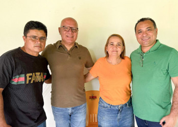 Franzé e Evaldo reforçam nome de Pedrina Lopes para prefeita de Prata do Piauí