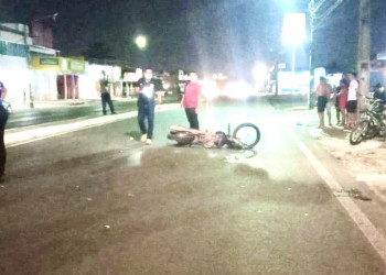 Homem rouba moto e morre atropelado por caminhão na BR 316 em Timon