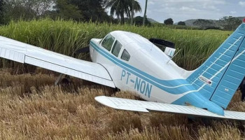 Aeronave do prefeito de João Pessoa faz pouso forçado após pane elétrica