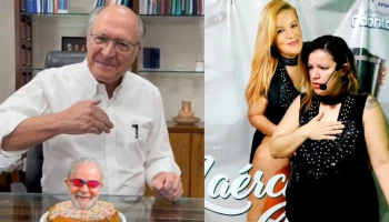 Alckmin usa meme viral da piauiense Laércia Dantas para parabenizar Lula